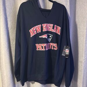 Women’s plus size 4x New England Patriots Navy Hoodie